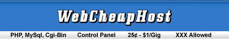 Webcheaphost.com Click here to to find out more.....the service is excellent, the costs are low, the tools are near endless all for one low low price....monthly, quarterly, annual fee....you choose....no contracts...no ties...just great service.